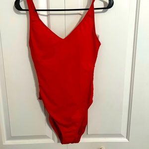 BLEU ROD BEATTIE RED ONE PIECE SWIMSUIT